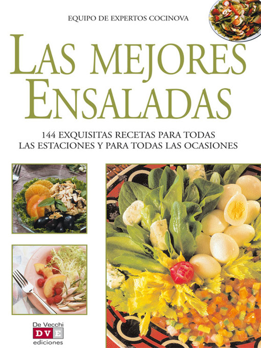 Title details for Las mejores ensaladas by Equipo de expertos Cocinova - Available